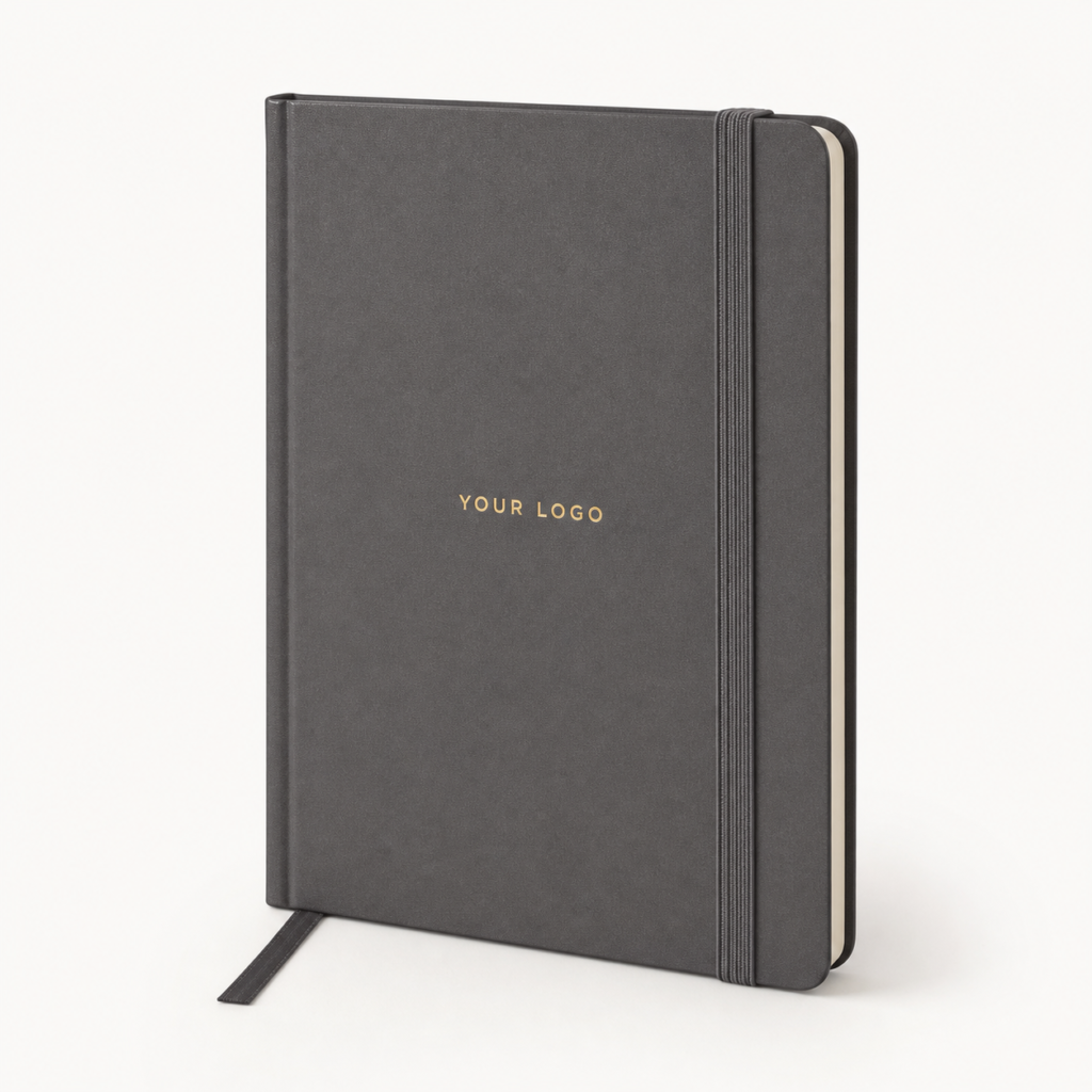 Customisable A5 Hardbound Corporate Notebook
