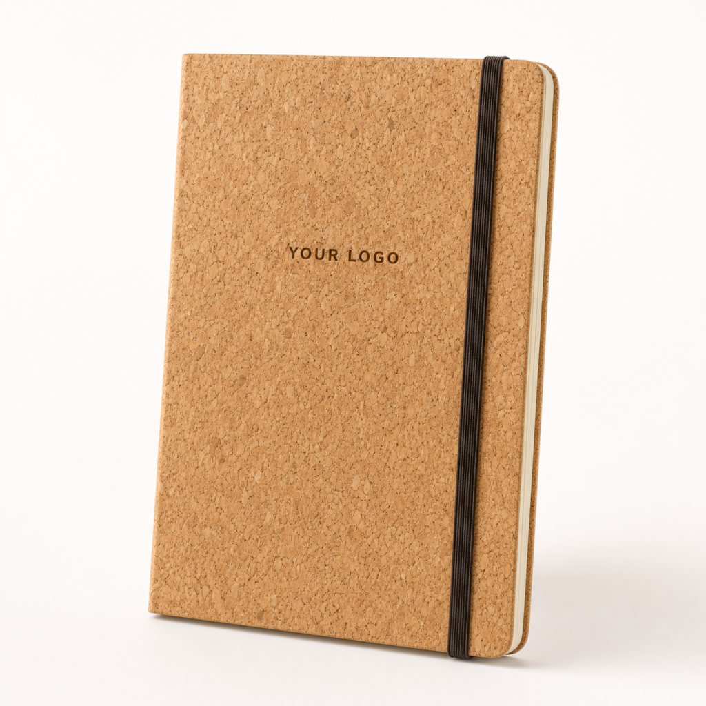 Customisable Eco-Friendly Cork A5 Notebook