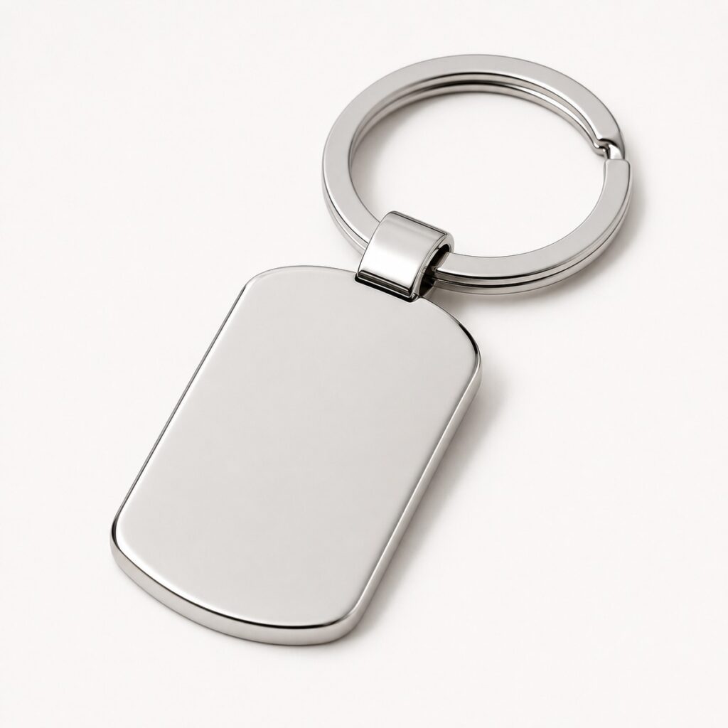 Metal Logo Keychain