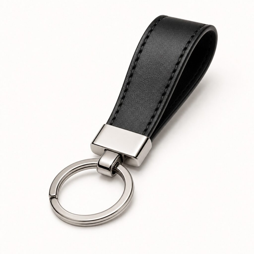 Leather Loop Keychain