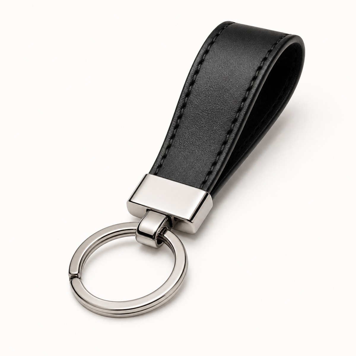 Leather Loop Keychain