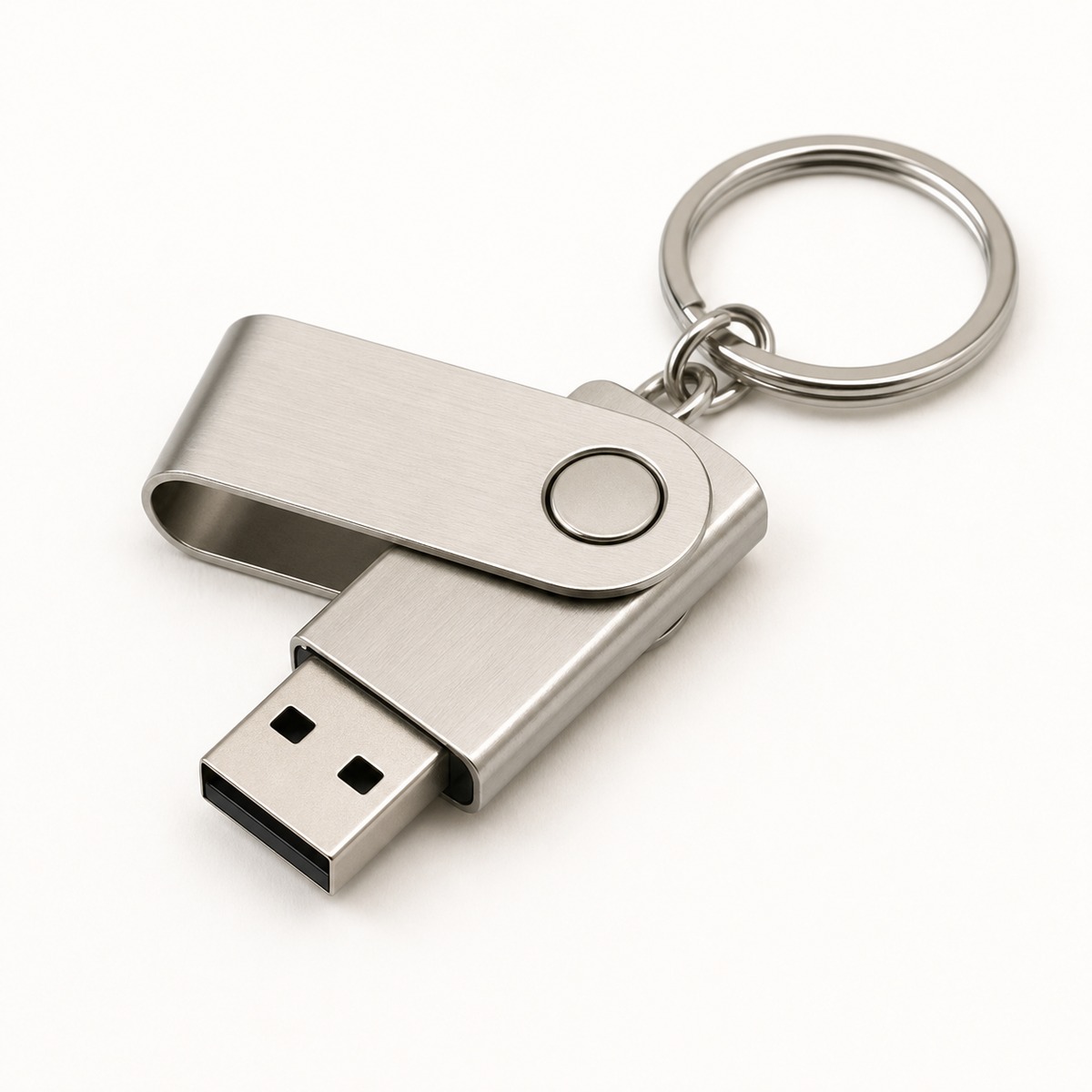Metal USB Keychain