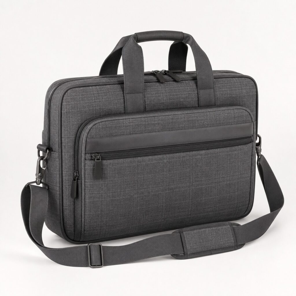 Grey Pattern Laptop Bag