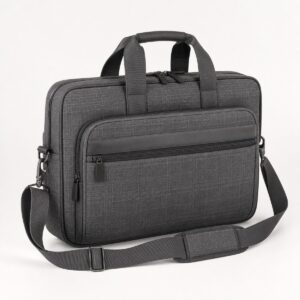Grey Pattern Laptop Bag