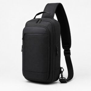 Black Travel Sling Bag
