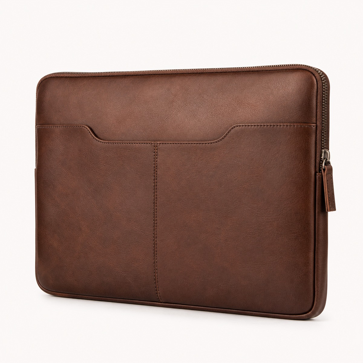 Brown Leather Laptop Sleeve