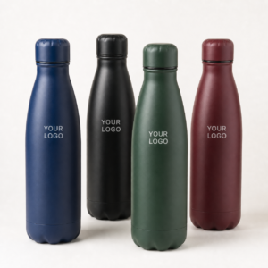 Customisable Multi-Colour Stainless Steel Bottle Set