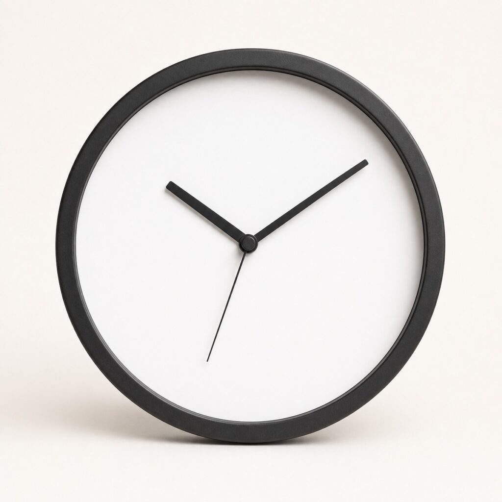 Round Wall Clock