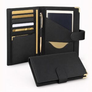 Gold Black Cardholder