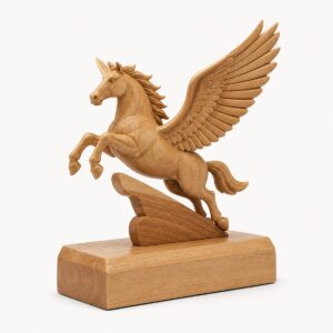 Eco-Friendly Pegasus Desk Sculpture