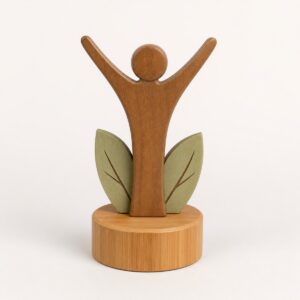 Eco-Friendly Human Figure Trophy