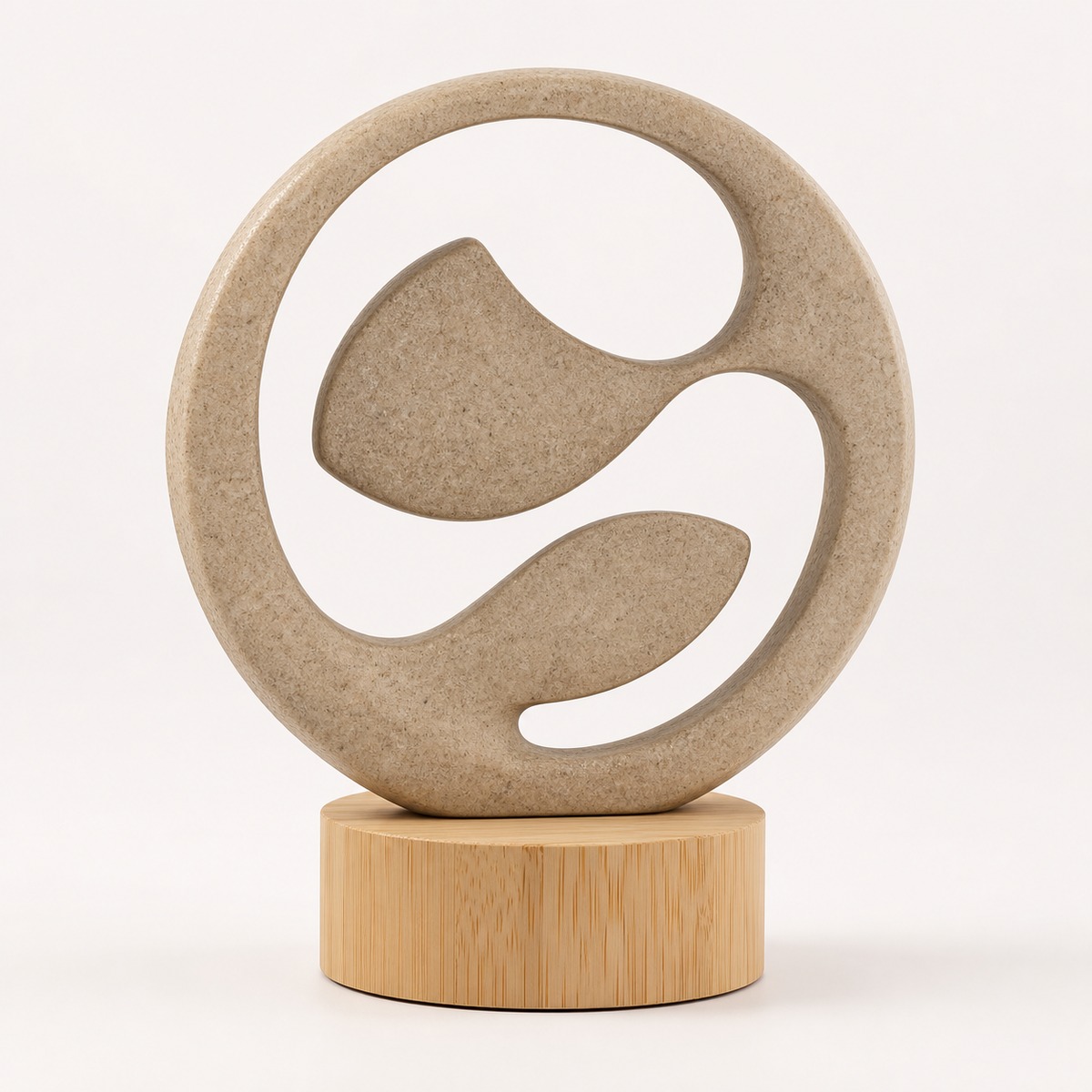 Eco-Friendly Round Abstract Sculpture