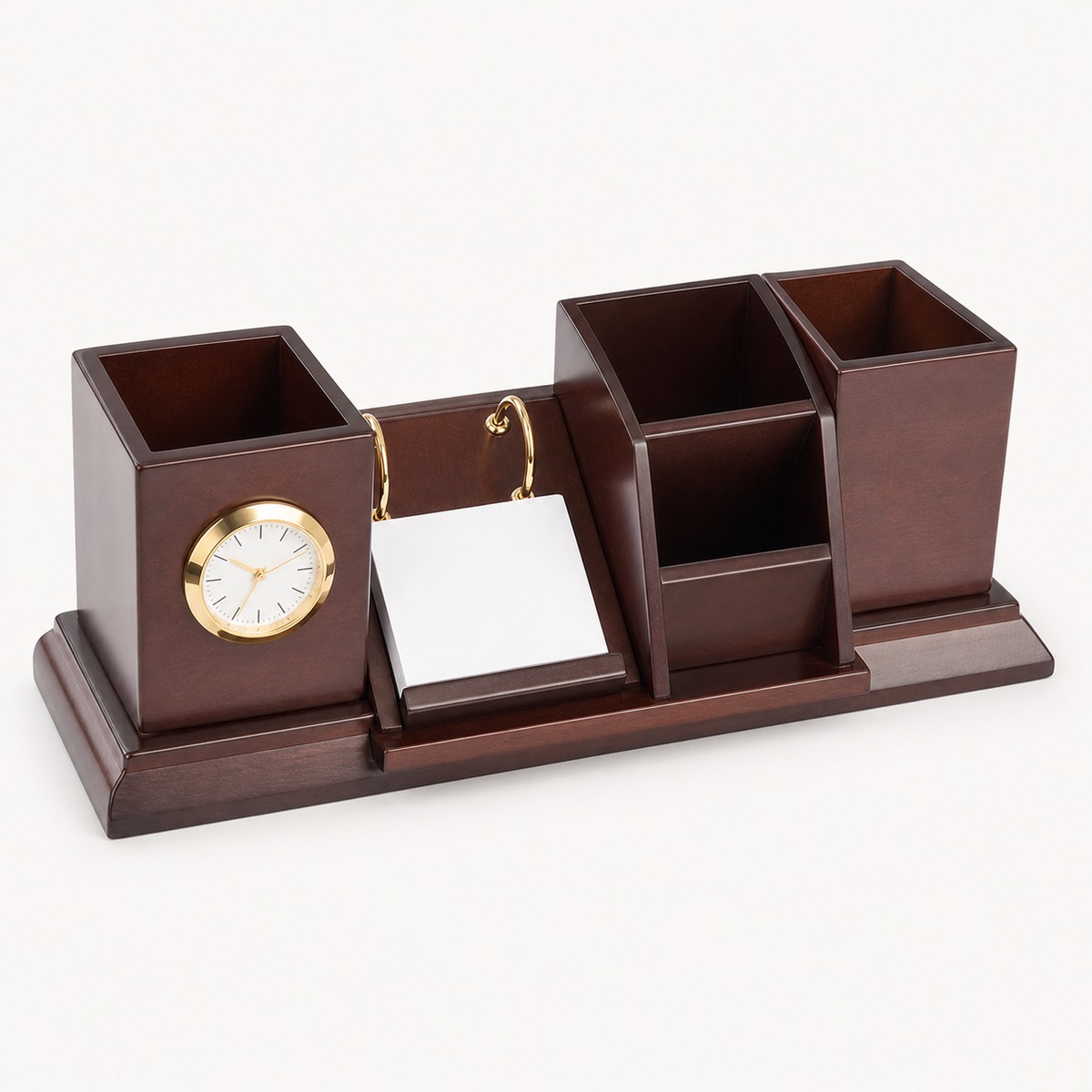Premium Desk Pen Holder With Four Compartments