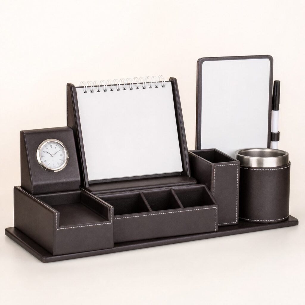 Premium Desktop Calendar With Whiteboard