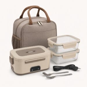 Glass Lunch Box With Carry Bag