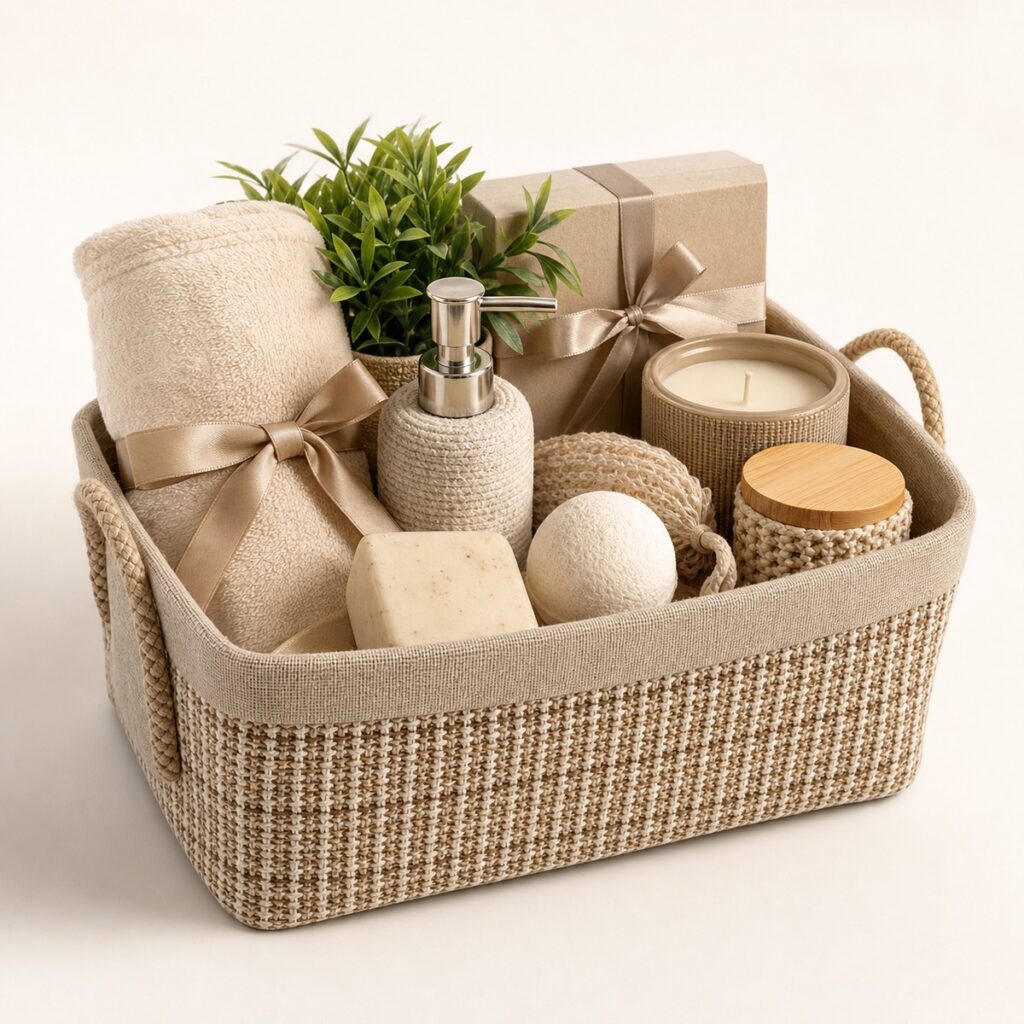 Textile Basket Hamper