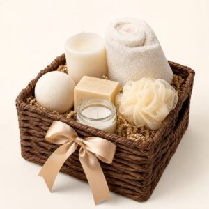 Candle Bath Hamper