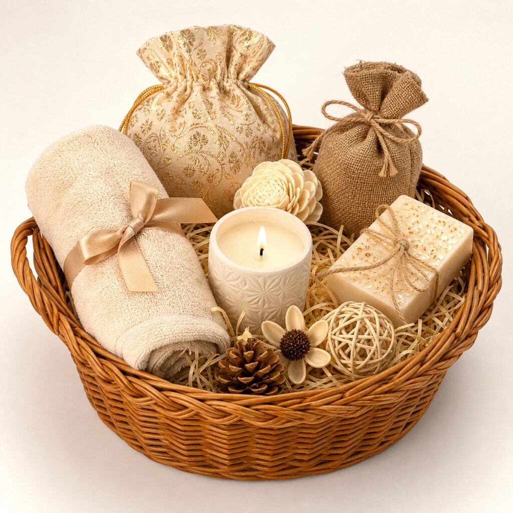 Festive Candle Hamper