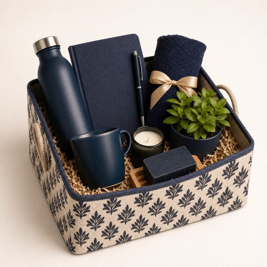 Printed Fabric Hamper