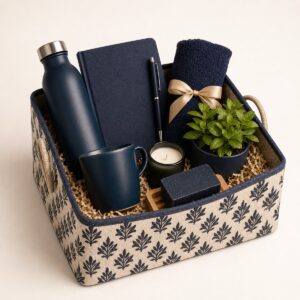 Printed Fabric Hamper
