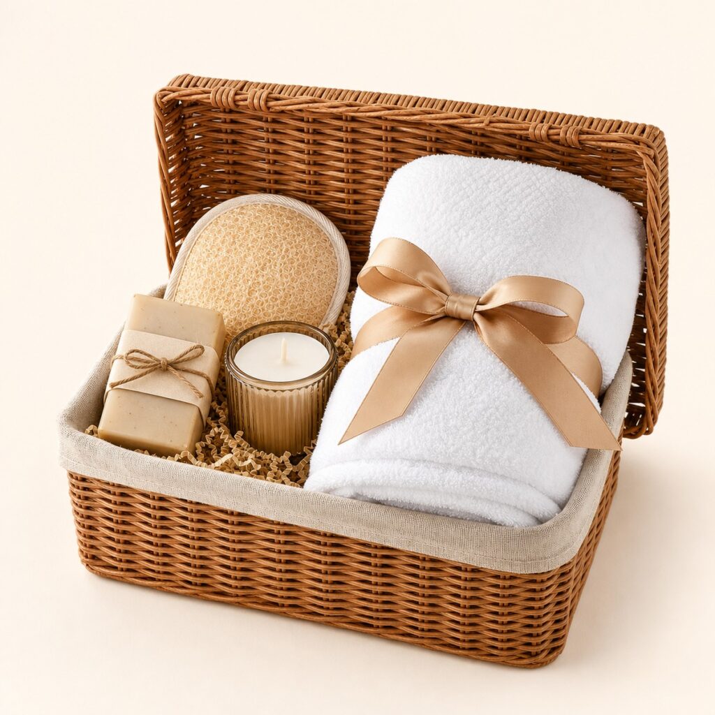 Bath Towel Gift Box