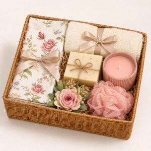 Floral Napkin Gift Box