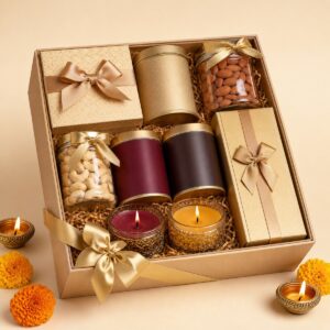 Diwali Festive Candle Gift Box