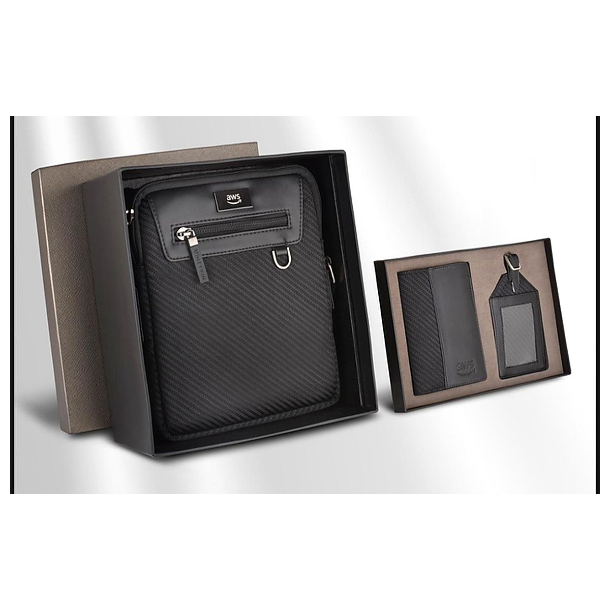 Employee Welcome Kit with Laptop Bag, Notebook and Luggage Tag