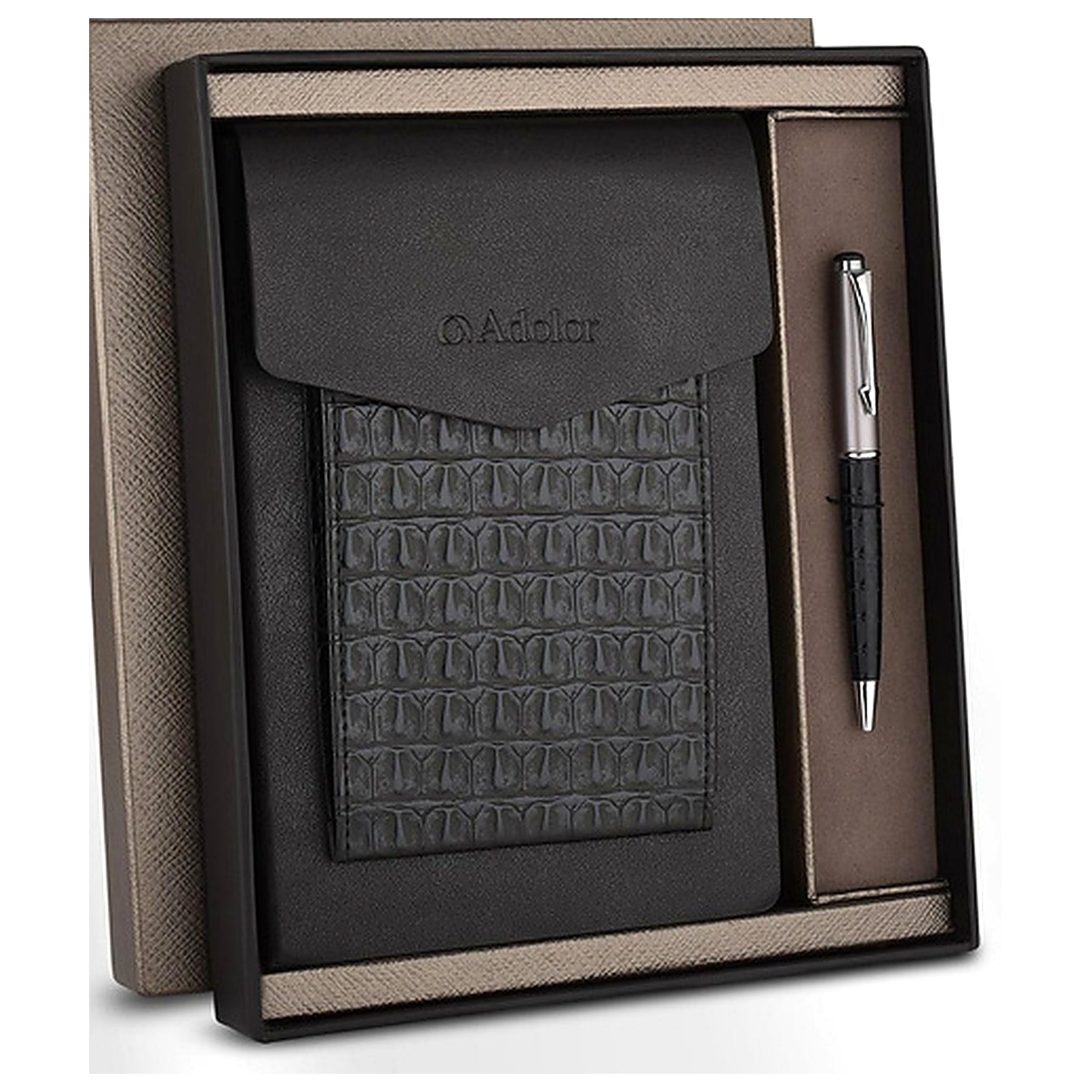 Employee Welcome Kit with Notebook, Pen and Card Holder