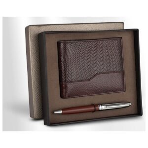 Employee Welcome Kit with Notebook, Pen and Wallet
