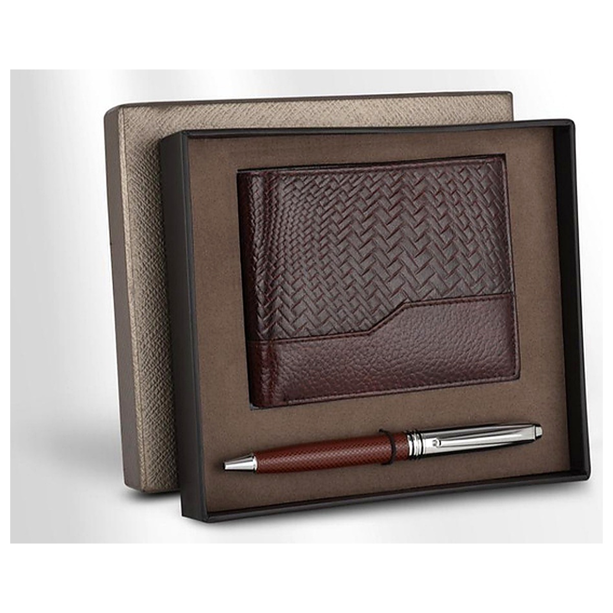 Employee Welcome Kit with Notebook, Pen and Wallet