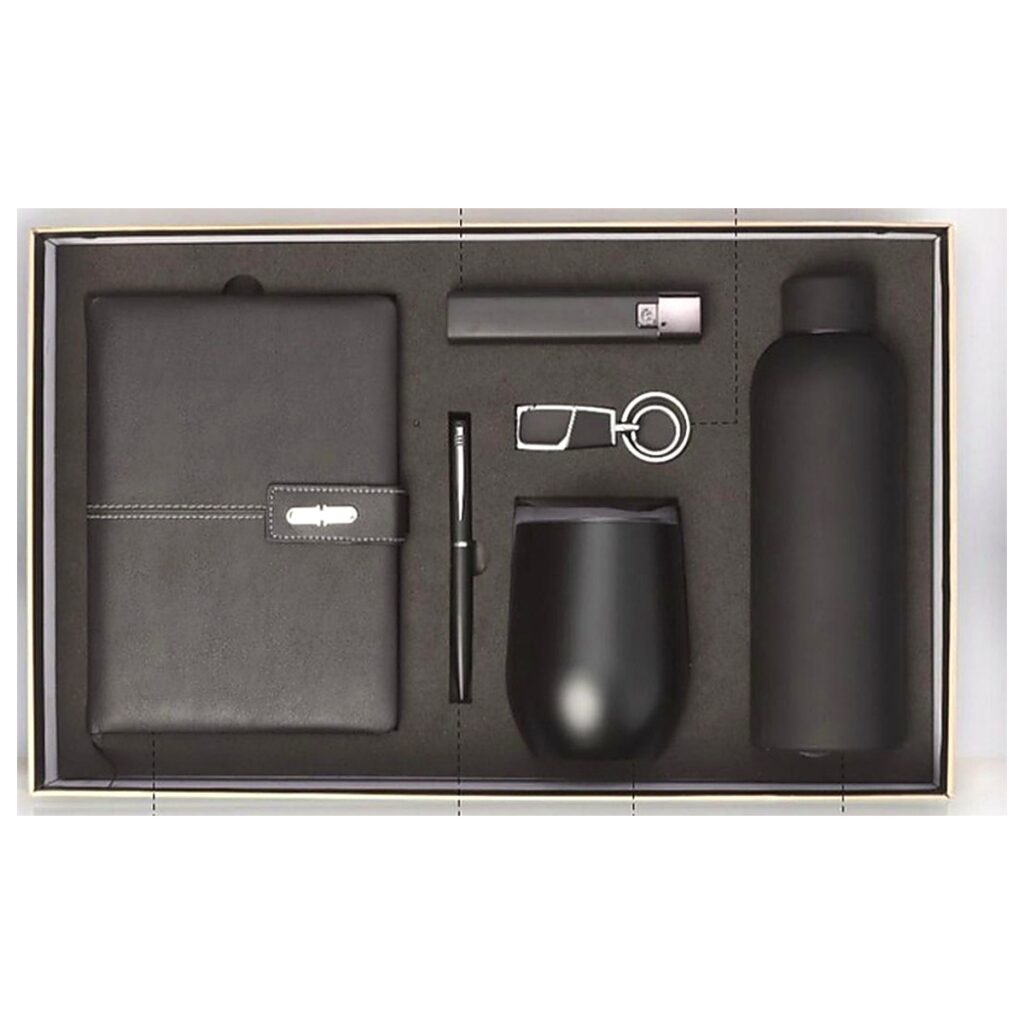 Office Starter 5-Piece Welcome Kit with Bottle and Tumbler
