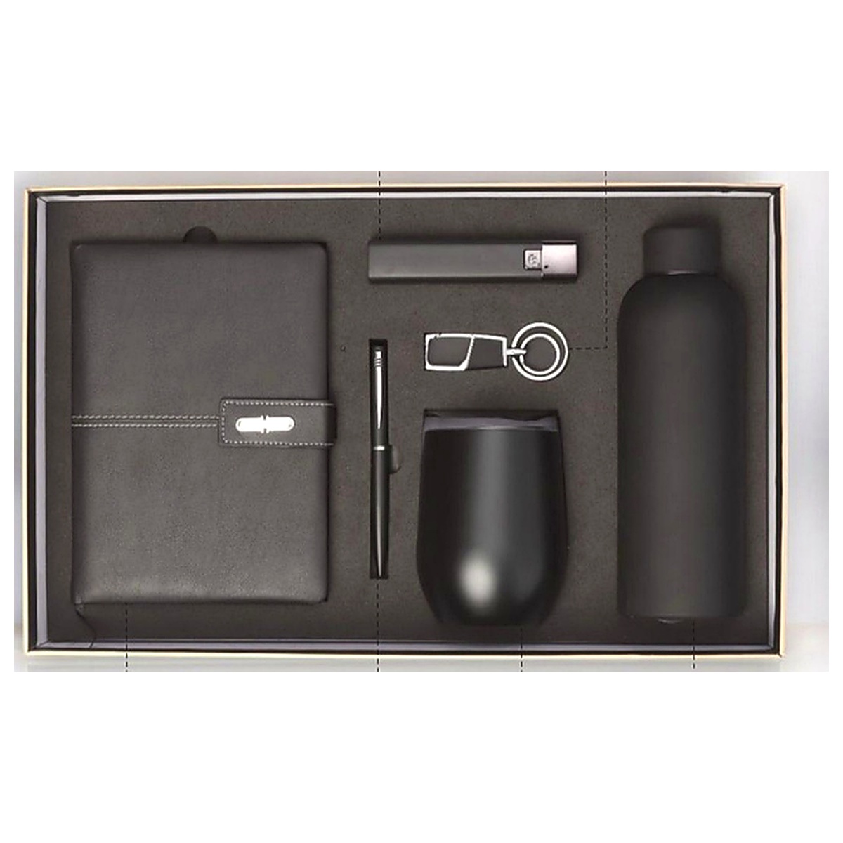 Office Starter 5-Piece Welcome Kit with Bottle and Tumbler