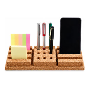 Eco-Friendly Desktop Organizer With Plant