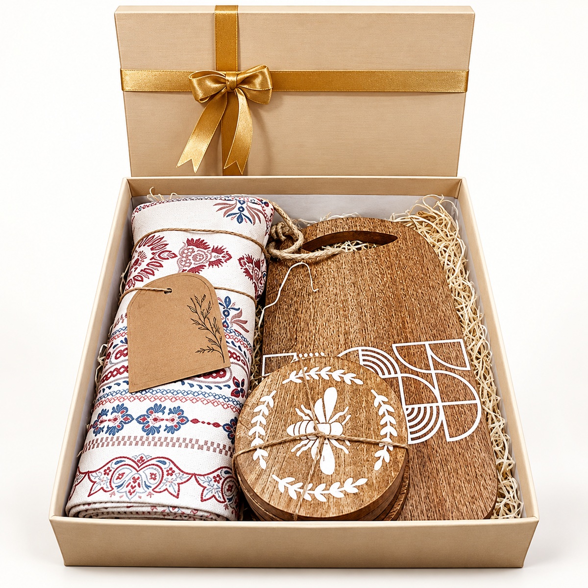 Jute Slipper Towel Hamper