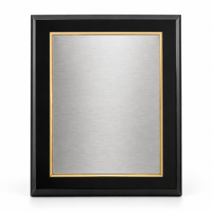 Black Silver Gold Executive Plaque