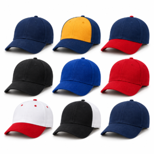 Custom Embroidered Baseball Cap Assortment