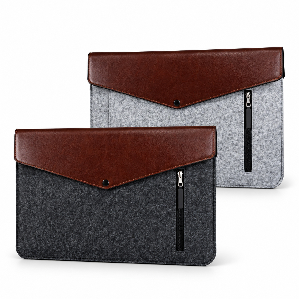 GBI 3406W B Zipper Pocket Laptop Sleeve