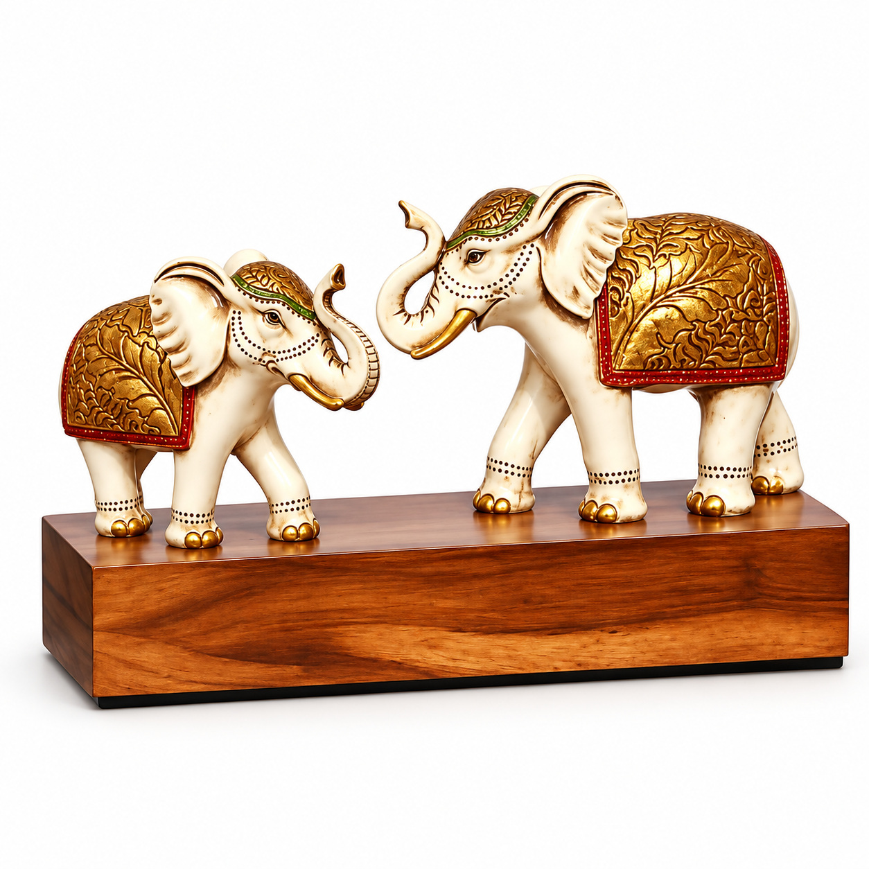 Eco-Friendly Elephant Decor Pair