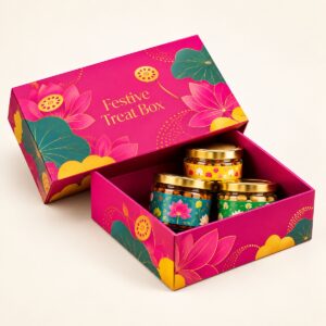 Diwali Festive Candle Gift Box