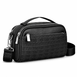 Black Travel Sling Bag