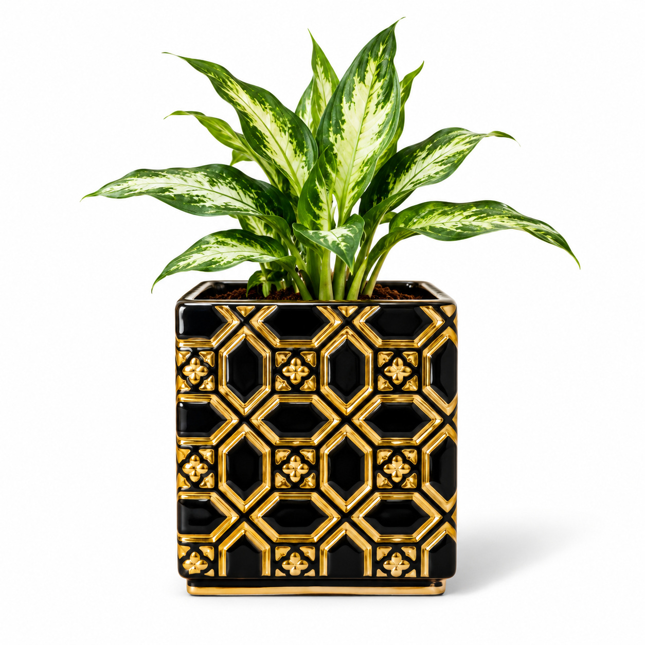 Bohemian Print Planter