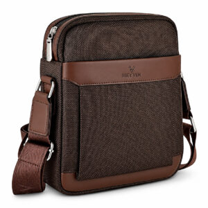 Brown Crossbody Office Bag