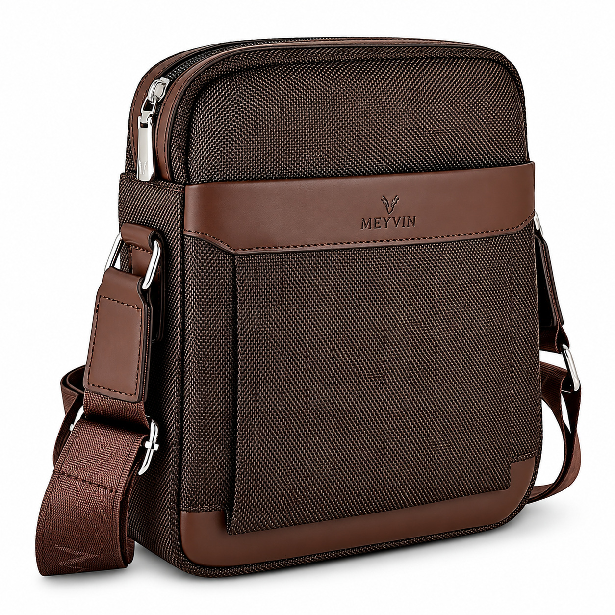 Brown Crossbody Office Bag