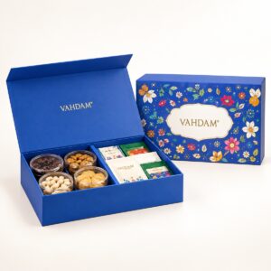 Blue Festive Mithai Gift Box