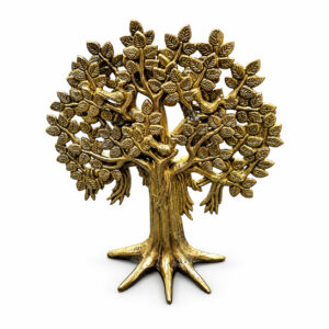 Eco-Friendly Gold Tree Decor