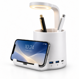 USB Hub Tumbler Lamp And Mobile Stand
