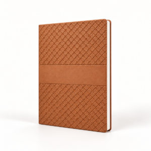 Tan Geometric NE A5 Notebook