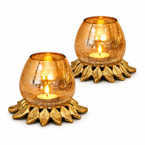 Eco-Friendly Lotus Tea Light Set