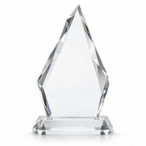 Faceted Crystal Peak Award